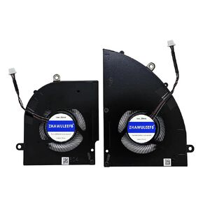 Replacement New CPU+GPU Cooling Fan for MSI Delta 15 A5EFK MS-15CK Series BS5405HS-U5N BS5405HS-U5P DC5V 1A Fan