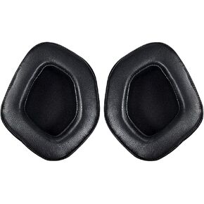 قطع غيار وسائد أذن بديلة من جلد البروتين وسائد الأذن وغطاء وسائد إصلاح متوافقة مع Alienware AW988 Wireless Gaming 7.1 سماعة الصوت المحيطي (أسود) in Kuwait