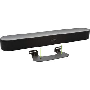 HIDEit Mounts S-Amp Wall Mount for Sonos Amp, Patented in 2021, Made in USA - Black Steel Mount for Sonos Wireless Amplifier, Speaker Amp Mounting Bracket