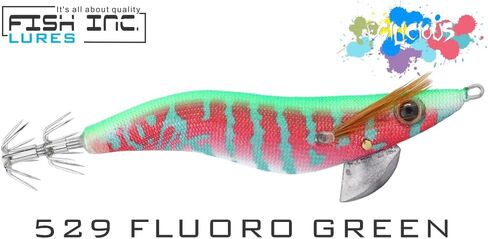 شركة Fish Inc Lures Egilicious مقاس 3.5 سم Egi Squid Jig in Saudi Arabia