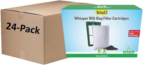 Tetra Whisper Filter Cartridges, Extra Small, for Aquarium Filtration (24 Units of 4 Count Packs) in Kuwait