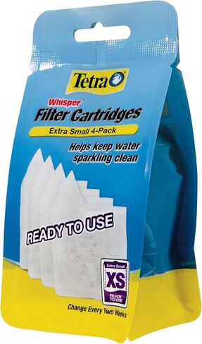 Tetra Whisper Filter Cartridges, Extra Small, for Aquarium Filtration (24 Units of 4 Count Packs) in Kuwait