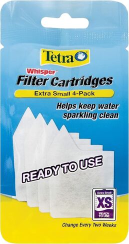 Tetra Whisper Filter Cartridges, Extra Small, for Aquarium Filtration (24 Units of 4 Count Packs) in Kuwait