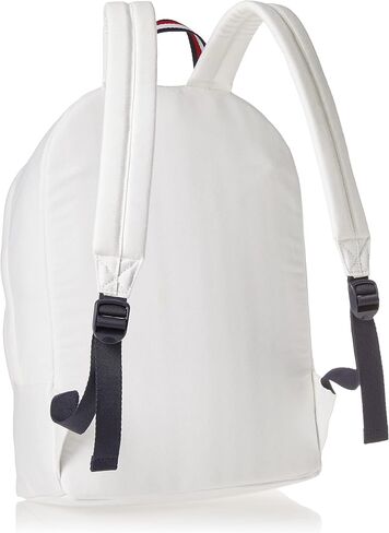 Tommy Hilfiger Men's York Backpack, Bright White, One Size in Saudi Arabia