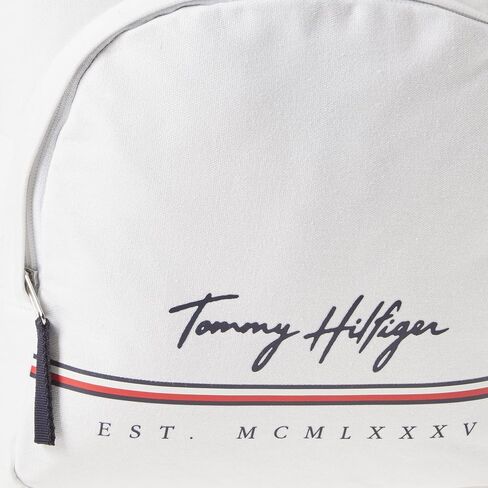 Tommy Hilfiger Men's York Backpack, Bright White, One Size in Saudi Arabia