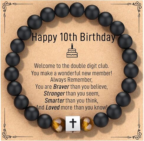 21st Birthday Gifts for Him Mens Gifts Cross Bracelet 21st Birthday Decorations Cool 21 Year Old Birthday Gifts for Men Boys Son Grandson Nephew Brother Boyfriend Male Guys Stuff in Kuwait