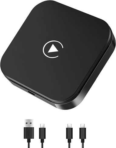 Omeyo Wireless Carplay Adapter for All Factory Wireless Adapter CarPlay Plug & Play Dongle Converts Wired to Wireless Fast and Easy Use Fit for iPhone Cars 2016+ & for iOS 10+ Black in Saudi Arabia