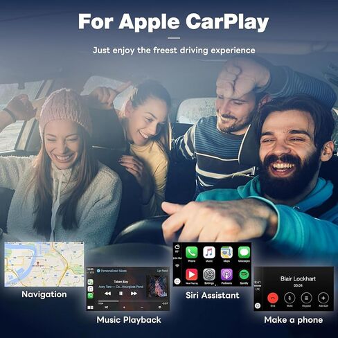Omeyo Wireless Carplay Adapter for All Factory Wireless Adapter CarPlay Plug & Play Dongle Converts Wired to Wireless Fast and Easy Use Fit for iPhone Cars 2016+ & for iOS 10+ Black in Saudi Arabia