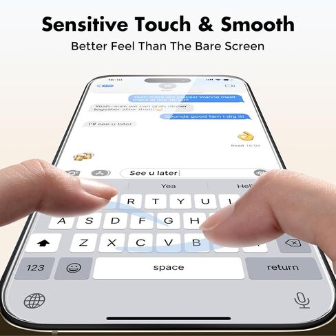 واقي شاشة مكون من 3 قطع لهاتف iPhone 15 Pro Max [تغطية كاملة]، زجاج مقسى مقاوم للكسر [من الحافة إلى الحافة] [صلابة 9H] [إطار سهل التركيب] لهاتف iPhone 6.7 بوصة in Kuwait