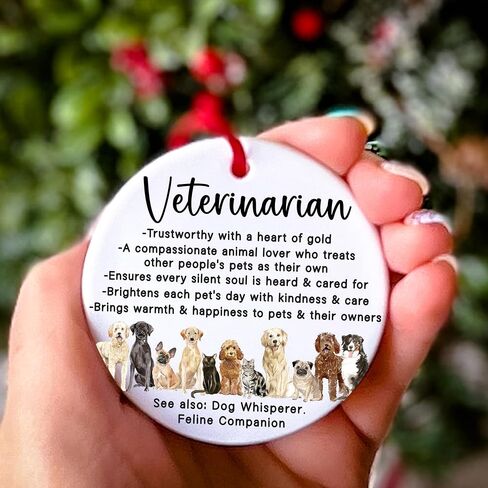 Dog Groomer Gifts - Christmas Gift 2024 - Best Dog Groomer - Thank You Appreciation Ornament - Christmas Gift for Dog Groomer - Retirement Gift - Grooming Salon Gift - Stocking Stuffer for Groomer in Kuwait