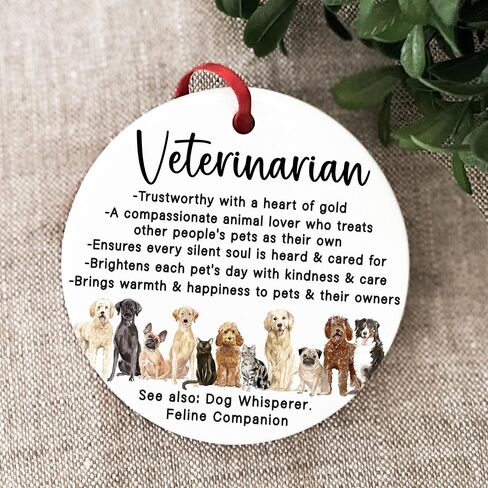 Dog Groomer Gifts - Christmas Gift 2024 - Best Dog Groomer - Thank You Appreciation Ornament - Christmas Gift for Dog Groomer - Retirement Gift - Grooming Salon Gift - Stocking Stuffer for Groomer in Kuwait