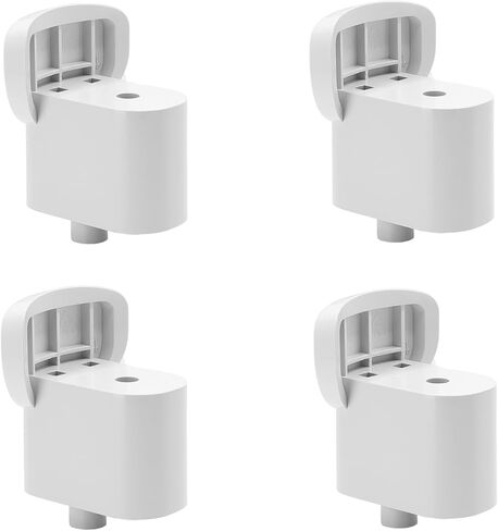 WB06X10943 دعم مقبض الميكروويف (4 عبوات) يناسب نطاقات فرن الميكروويف GE رقم الجزء البديل AP5790057 PS8753758 in Kuwait