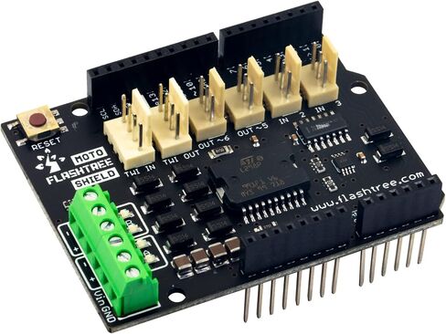 Motor Shield for Arduino Uno, Uno SMD, Mega and Leonardo in Saudi Arabia