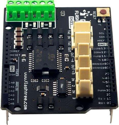 Motor Shield for Arduino Uno, Uno SMD, Mega and Leonardo in Saudi Arabia