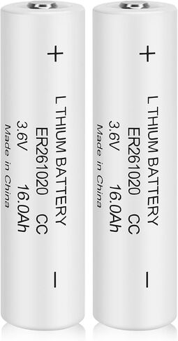 ER261020 CC 3.6V 16.0AH Double C Lithium Thionyl Battery 2 Pack for Locators Digitrak sonde Memory Storage in Saudi Arabia