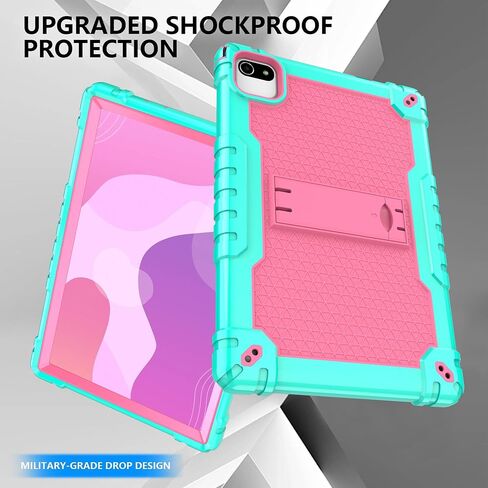 for Aiprotablet K10 10.1 inch Case with Shoulder Strap Stand Hybrid Case for Bnegynng CP20, WXUNJA K10B, JUNINKE K10, Aigopad K10, YQSAVIOR YQCP20, Baken 10.1" Tablet (Black/Black) in Saudi Arabia
