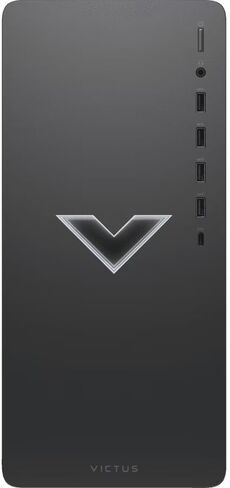 كمبيوتر HP Victus للألعاب والأعمال المكتبي (Intel i7-14700F، GeForce RTX 4060 8GB، 32GB DDR4، 512GB PCIe SSD + 1TB HDD، RGB Backlit KB، WiFi 6، 3 منافذ عرض (DP)، Win11Home) مع موسع منفذ USB DKZ in Saudi Arabia