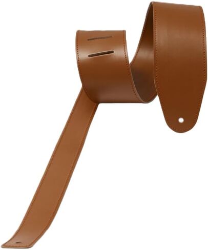 Handcrafted Leather Guitar Strap with Personalization - Acoustic Electric Bass Guitar Strap - Accessories for Guitars (Black) in Kuwait
