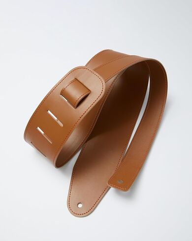 Handcrafted Leather Guitar Strap with Personalization - Acoustic Electric Bass Guitar Strap - Accessories for Guitars (Black) in Kuwait