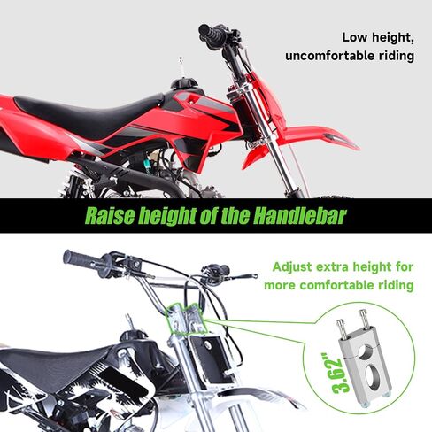 7/8 "22 مللي متر المقود الناهضون جبل المشبك ل الحلاقة MX650 دراجة صغيرة كولمان BT200X CT200U-EX ميجا موتو 80/105 SSR 125 CRF110 XR TaoTao 50cc 70cc 90cc 110cc 125cc حفرة الترابية دراجة نارية أجزاء in Kuwait