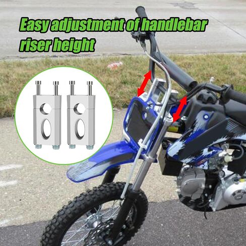 7/8 "22 مللي متر المقود الناهضون جبل المشبك ل الحلاقة MX650 دراجة صغيرة كولمان BT200X CT200U-EX ميجا موتو 80/105 SSR 125 CRF110 XR TaoTao 50cc 70cc 90cc 110cc 125cc حفرة الترابية دراجة نارية أجزاء in Kuwait