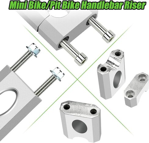 7/8 "22 مللي متر المقود الناهضون جبل المشبك ل الحلاقة MX650 دراجة صغيرة كولمان BT200X CT200U-EX ميجا موتو 80/105 SSR 125 CRF110 XR TaoTao 50cc 70cc 90cc 110cc 125cc حفرة الترابية دراجة نارية أجزاء in Kuwait