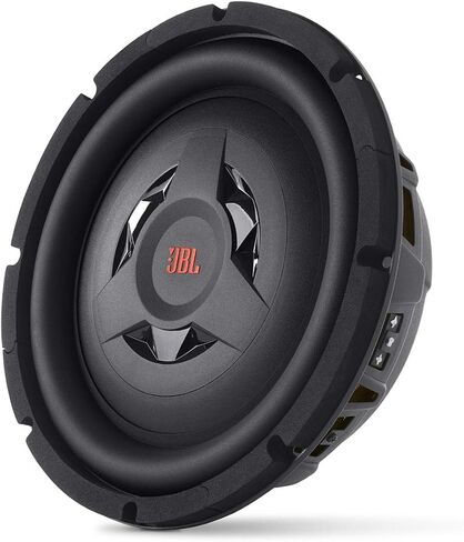 JBL Club WS1000 - 10" shallow mount subwoofer w/SSI™ (Selectable Smart Impedance) switch from 2 to 4 ohm, Black in Saudi Arabia