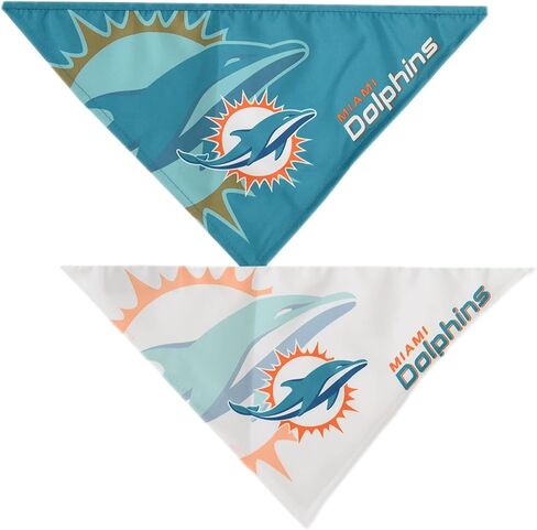 Littlearth Unisex-Adult NFL New England Patriots Home and Away Pet Bandana Set, Team Color, Small in Saudi Arabia