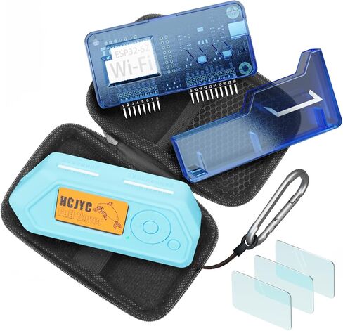 4-in-1 Protective Case Set, Protection Kit Accessories for Flipper Zero (Black) in Kuwait