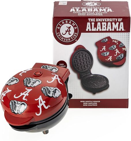 Uncanny Brands Ohio State Buckeyes Brutus Buckeye Mini Waffle Maker - Cook With Your Favorite Mascot in Kuwait