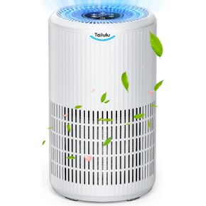 Air Purifiers for Home Large Room Up to 1345 Ft², Tailulu H13 True HEPA Air Cleaner Purify Smoke Dust Pollen Pet Hair Allergies for Bedroom Living Room Kitchen Office, Air Filter with Sleep Mode in Saudi Arabia