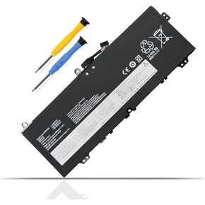 L19M4PG2 51Wh Laptop Battery Replacement for Lenovo IdeaPad ChromeBook Flex 5 13.3 inch Model 82B80006UX Series L19D4PG2 5B10X63138 L19L4PG2 5B10X63136 SB10X63140 5B10X63141 SB10X63137 7.68V