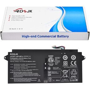 AP12F3J Laptop Battery for Acer Aspire S7 S7-391 Ultrabook S7-391-53334G12aws S7-391-53314G25aws S7-391-73514G25aws S7-391-73534G25aws Series S7-392 S7-393 2ICP3/65/114-2 7.4V 4680mAh/35Wh