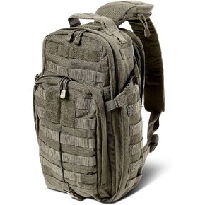5.11 Tactical Sling Bag Pack MOAB 10, Shoulder Crossbody Military Bag, 18L, Style 56964ABR | Style 56964ABR, 18L Shoulder Crossbody, Military EDC, Molle Compatible, Durable Nylon in Kuwait
