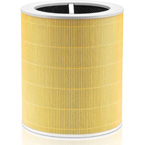 Core 600S True HEPA Replacement Filter Compatible with LEVOIT Core 600S Air Purifier, 3-IN-1 H13 Ture HEPA, High-Effeiency Filtration Function Core 600S-RF Filter