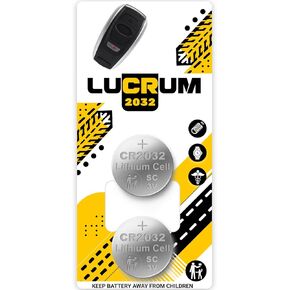 for Subaru Key Fob Battery Replacement, 2PCs CR2032 Battery for Car Remote Key for Subaru Ascent, BRZ, Forester, Impreza, Outback, STI WRX 2015-2025 CR 2032 Battery for Key Fob