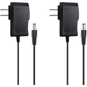 NOYITO 5V 1A Power Adapter AC120V 100-240V to DC 5V 1000mA 5W Power Supply Black Cable Length 4.9 ft (Pack of 2)