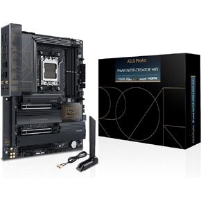ASUS ProArt X870E-CREATOR WiFi AMD AM5 X870E ATX Motherboard PCIe® 5.0 x16 Slots with Full Support for Next-gen GPUs, 16+2+2 Power Stages, DDR5, Dual USB4®, 10 Gb & 2.5 Gb LAN, WiFi 7, Four M.2 Slots