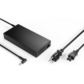 120W Power Adapter for HP 120W Laptop Charger HP USB-C Dock G5 5TW10AA#ABB 5TW10UT#ABA USB-C/A Universal Dock G2 5TW13AA Envy 15 17 Omen 15-5000 5100 5200 HP 710415-001 L41856-001