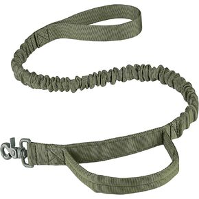 IronSeals Tactical Dog Training Bungee Leash Quick Release Buckle with Control Handle - CP Camouflage