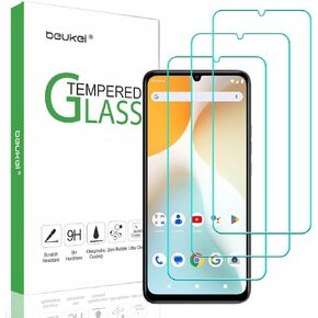 beukei (3 Pack) Designed for BLU G44 / BLU G64 Screen Protector Tempered Glass, 9H Hardness
