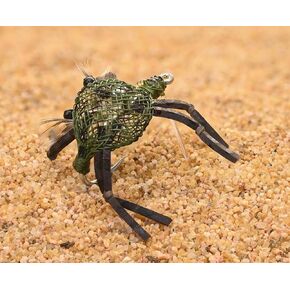 Flexo Crab Fly - Perfect for Permit, Bonefish & Redfish Choose from Tan, Olive or Assorted
