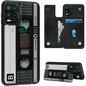 FUYOCWE Case for Motorola Moto G 5G 2022 Wallet Phone Case with Card Holder,I can do All Things Through Christ PU Leather Kickstand Card Slot Cover for Women Men (Dual Magnetic Clasp+RFID Blocking)