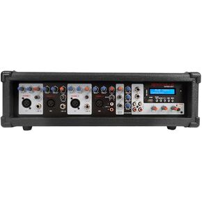 Rockville RPM45BT 1800w Powered 4 Channel Mixer/Amplifier w Bluetooth/EQ/Effects