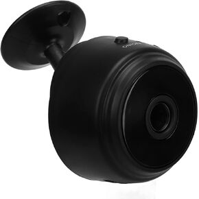 كاميرا مراقبة Fockety A9 Mini Camera، 1080P APP كاميرا USB Nanny Cam مع رؤية ليلية، حامل مغناطيسي، كاميرا لمراقبة الأطفال، كاميرا للحيوانات الأليفة، كاميرات داخلية وخارجية (أسود)