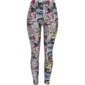 Sister Amy Women's High Waist Geometric Figures Ankle Elastic Tights Legging …