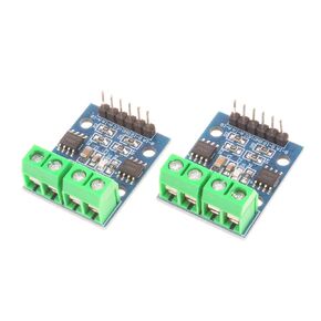 NOYITO HG7881 2-Channel Motor Drive Module Suitable for Driving 2 DC Motors at Same Time or 1 4-wire 2-phase Stepper Motor (Pack of 2)