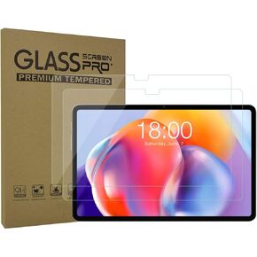 2-Pack Tablet Screen Protector for TECLAST T40S / TECLAST T40 Pro, Tempered Glass Film for TECLAST T40S / TECLAST T40 Pro, Anti-Scratch 9H Hardness, (ST40S)