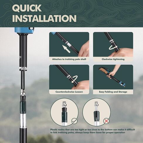 Walking Sticks,Trekking Poles Collapsible Hiking Poles,Lightweight Folding Travel Walking Sticks for Men Women,2pc Adjustable Hiking Sticks with EVA Foam Grips for Backpacking in Saudi Arabia