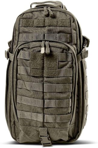 5.11 Tactical Sling Bag Pack MOAB 10, Shoulder Crossbody Military Bag, 18L, Style 56964ABR | Style 56964ABR, 18L Shoulder Crossbody, Military EDC, Molle Compatible, Durable Nylon in Kuwait